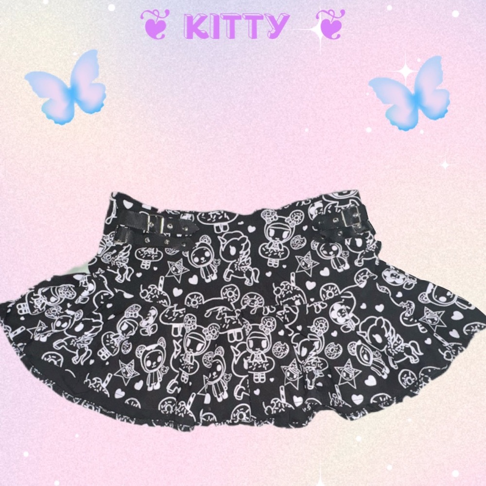 Dollskill plus tokidoki skirt 1X flirty mini skirt